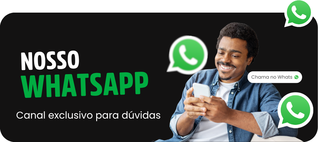 Nosso WhatsApp — canal exclusivo para dúvidas